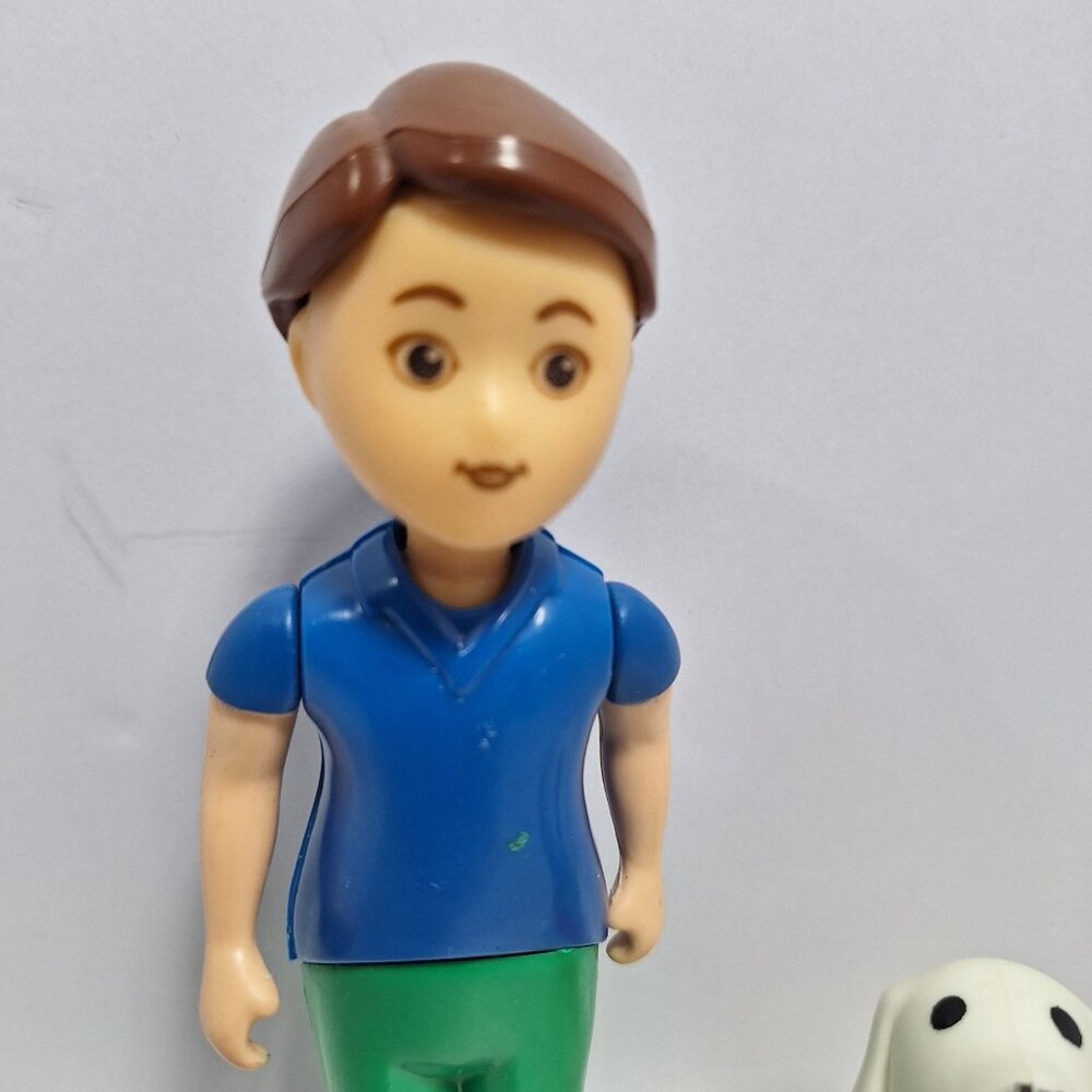 Little Tikes Father Dog Figures Lot Vintage Man Dad - Picture 10 of 10